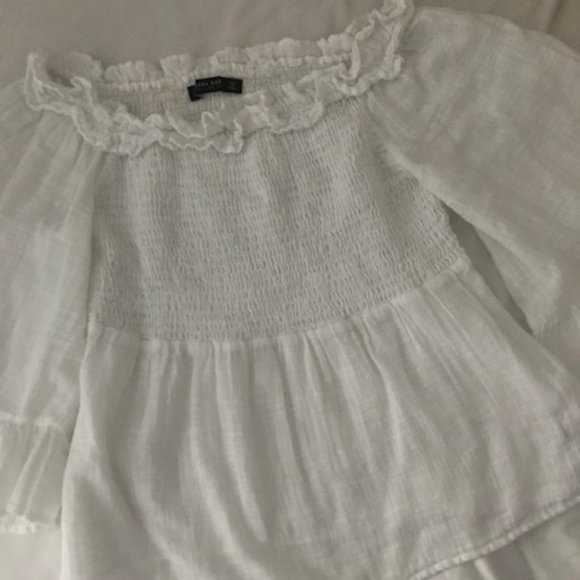 ZARA peplum top - Picture 2 of 5